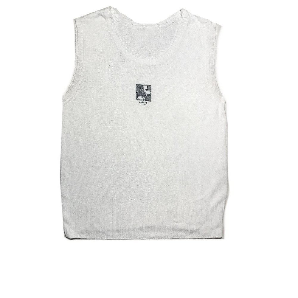 Vintage 90s Iceberg Sweater Vest Mickey Mouse